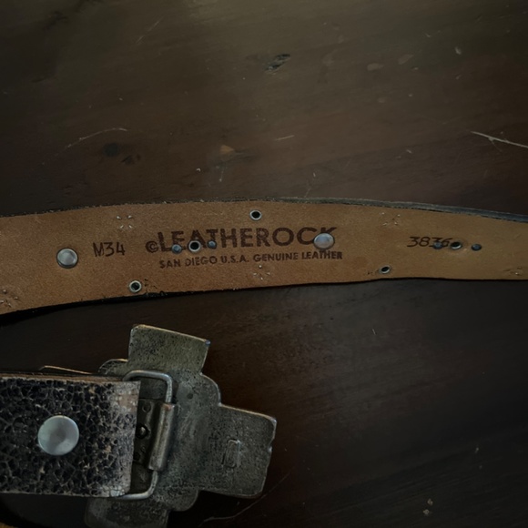 Leatherrock belt - Picture 3 of 3